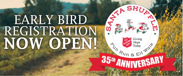 Santa Shuffle Early Bird Registration Now Open